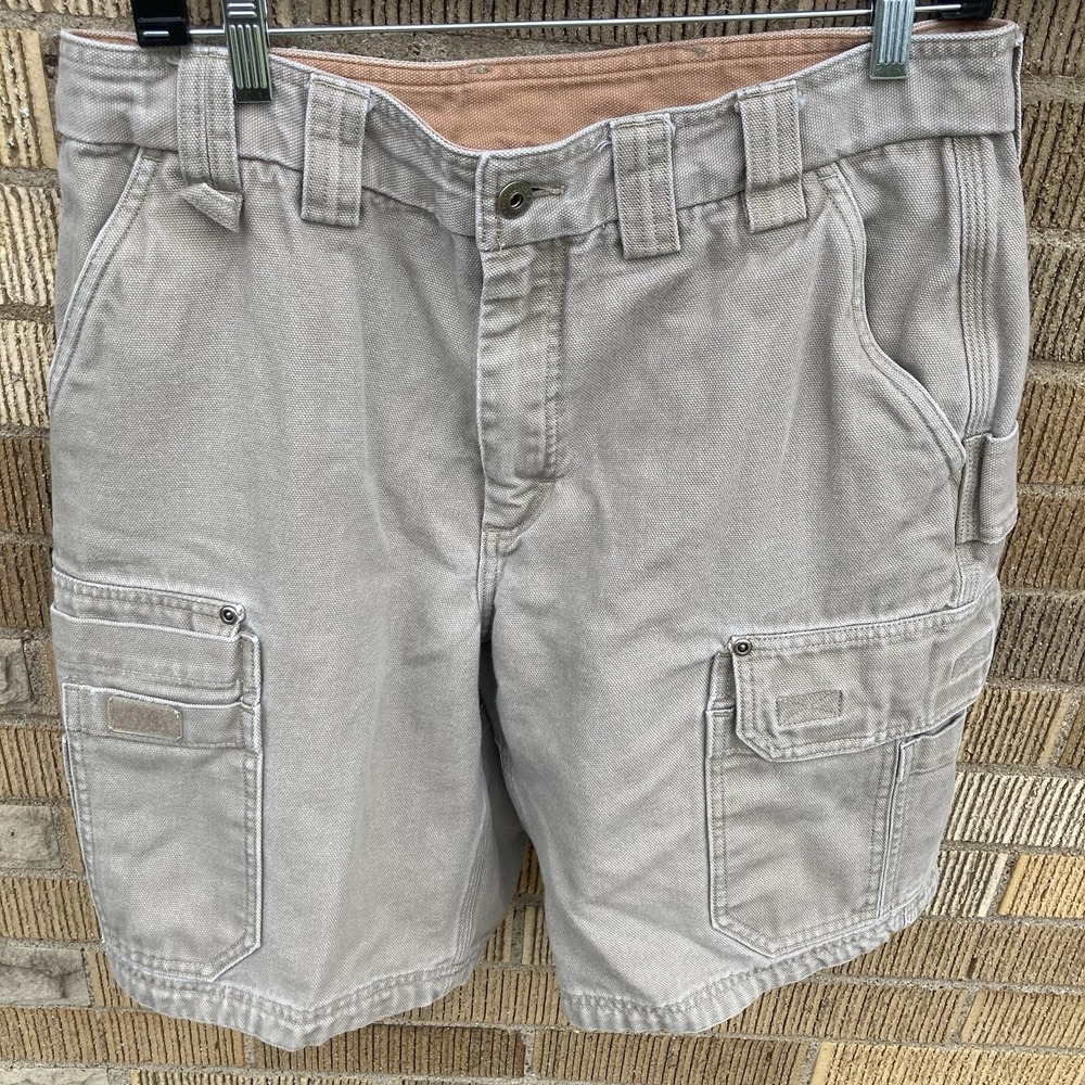 Duluth Men's 36‎ (Fits Like 33) Heavy Cargo Tactical Shorts Carpenter Work